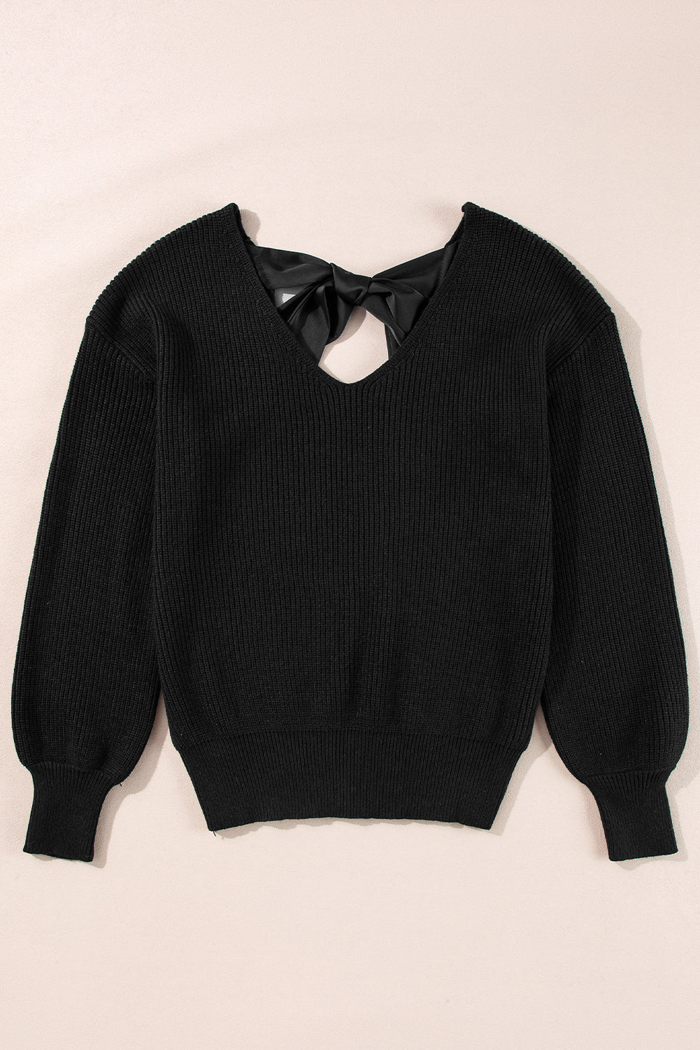 Threaded Pear Lia Knot Back Sweater