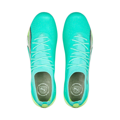 Puma Mens Ultra Ultimate FG/AG Supercharge Pack Electric Peppermint