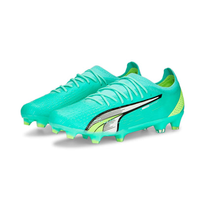Puma Mens Ultra Ultimate FG/AG Supercharge Pack Electric Peppermint