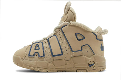 Nike Toddlers Air More Uptempo 'Limestone Valerian Blue Td' Sneakers