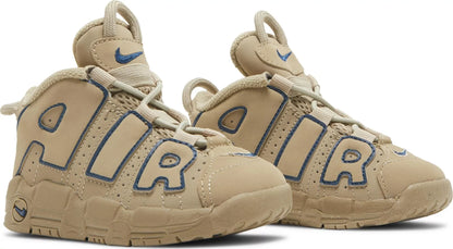 Nike Toddlers Air More Uptempo 'Limestone Valerian Blue Td' Sneakers