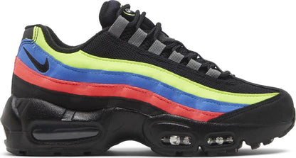Nike Grade School Air Max 95 'Black Neon Gs' Sneakers