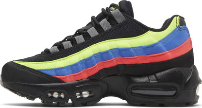 Nike Grade School Air Max 95 'Black Neon Gs' Sneakers