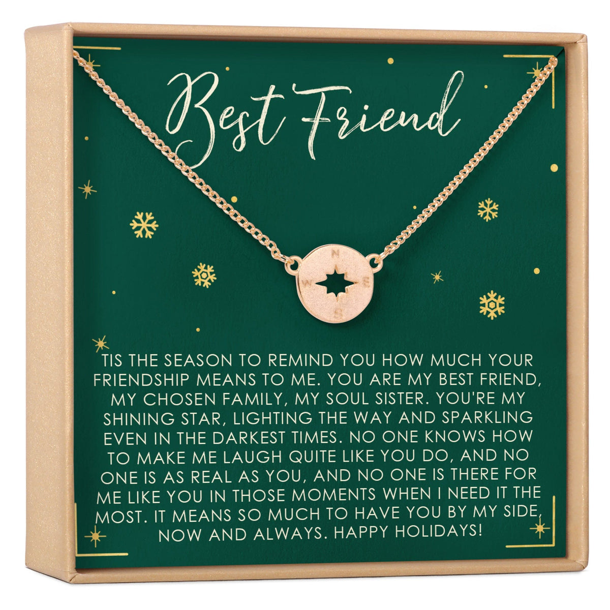 Christmas Gift for Best Friend Necklace, Multiple Styles