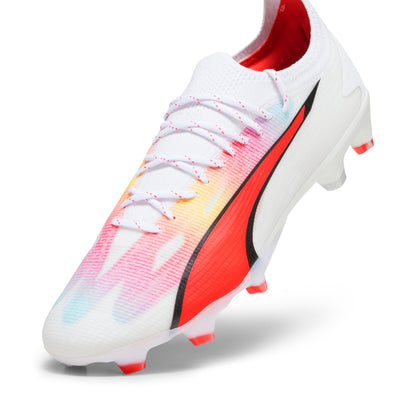 Puma Mens Ultra Ultimate FG/AG White