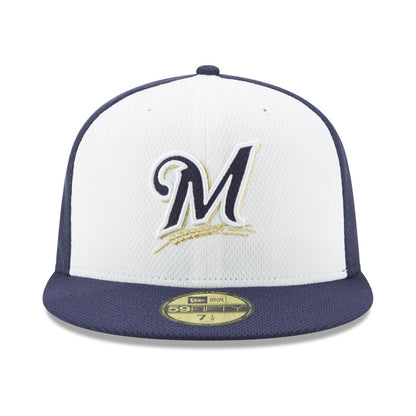 New Era Men's MLB Diamond Era 59Fifty Fitted Cap Milwaukee Brewers
