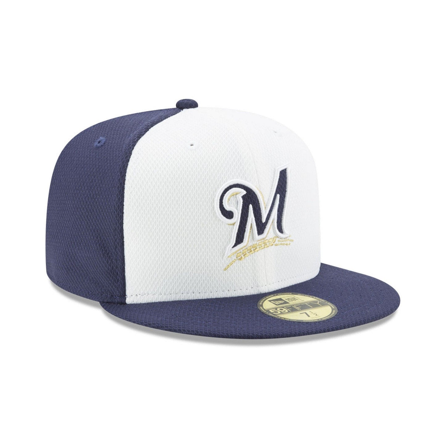 New Era Men's MLB Diamond Era 59Fifty Fitted Cap Milwaukee Brewers