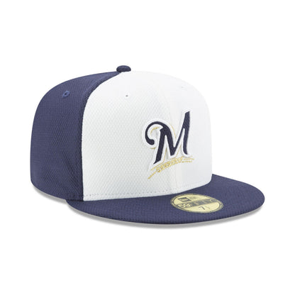 New Era Men's MLB Diamond Era 59Fifty Fitted Cap Milwaukee Brewers