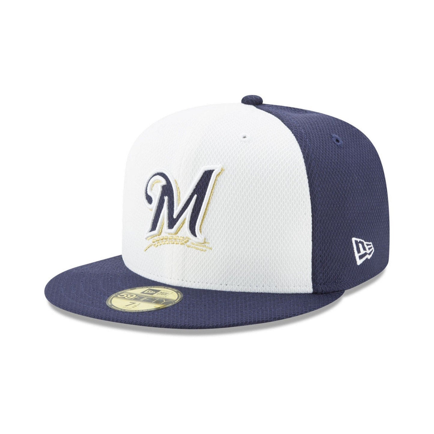New Era Men's MLB Diamond Era 59Fifty Fitted Cap Milwaukee Brewers