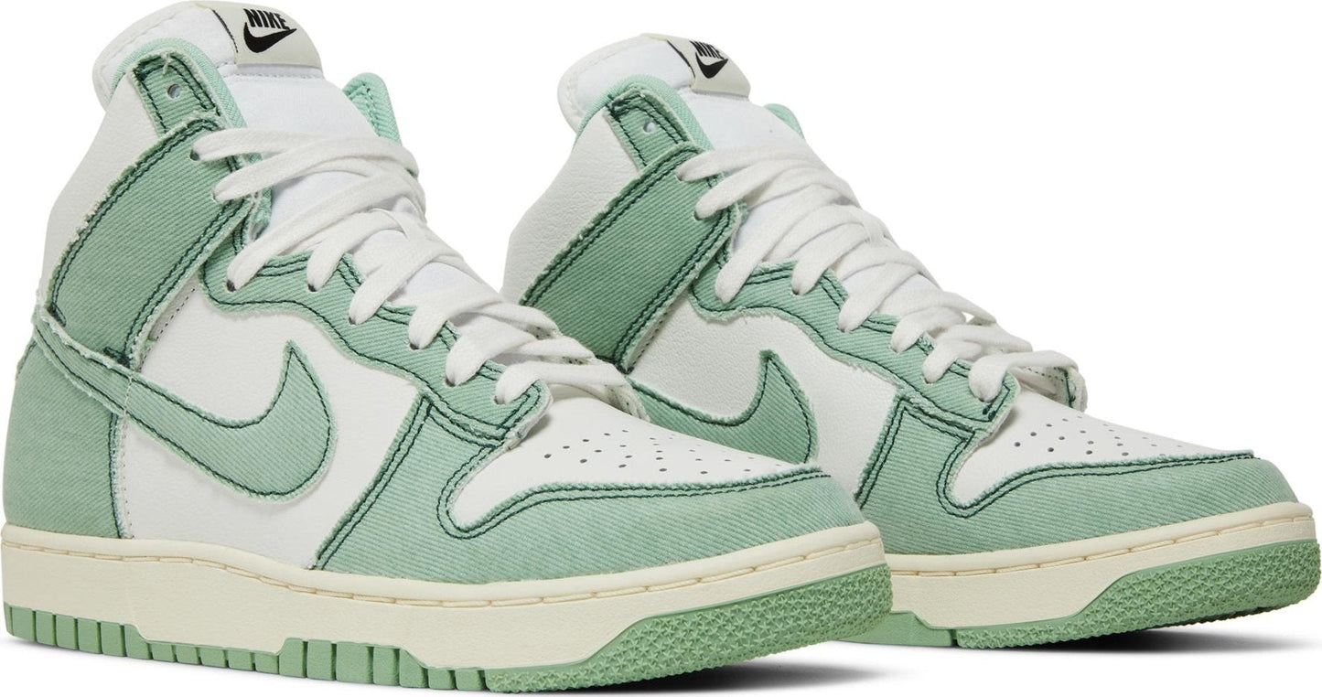 Nike Women's Dunk High 1985 "Green Denim" Sneakers