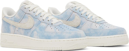 Nike Women's Air Force 1 "Lowclouds Celestine Blue" Sneakers