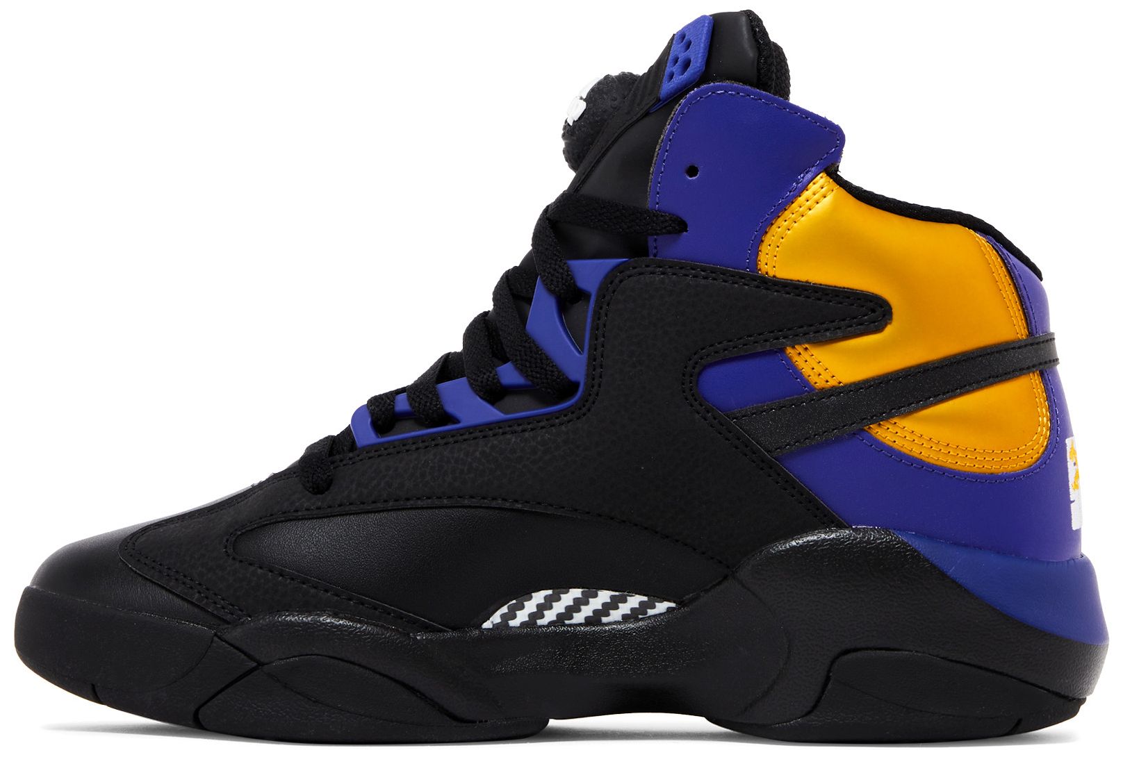 Core Black/Bold Purple/Collegiate Gold-