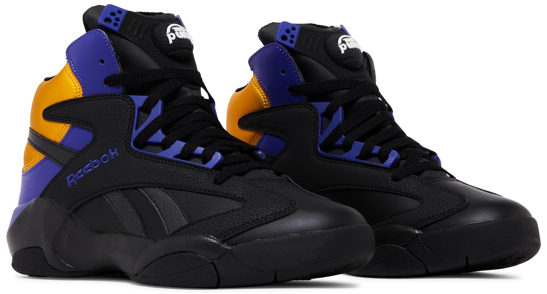 Core Black/Bold Purple/Collegiate Gold-