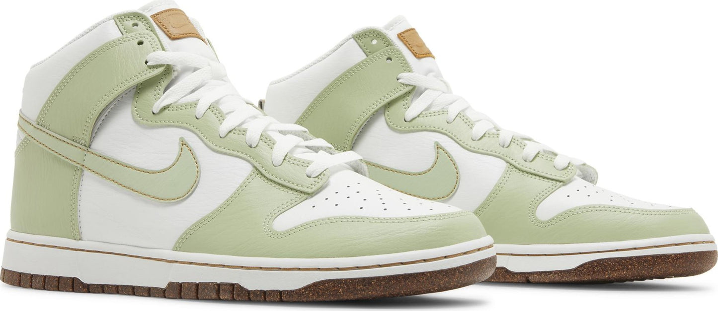 Nike Men's Dunk Hi Retro Se 'Inspected By Swoosh Honeydew' Sneakers
