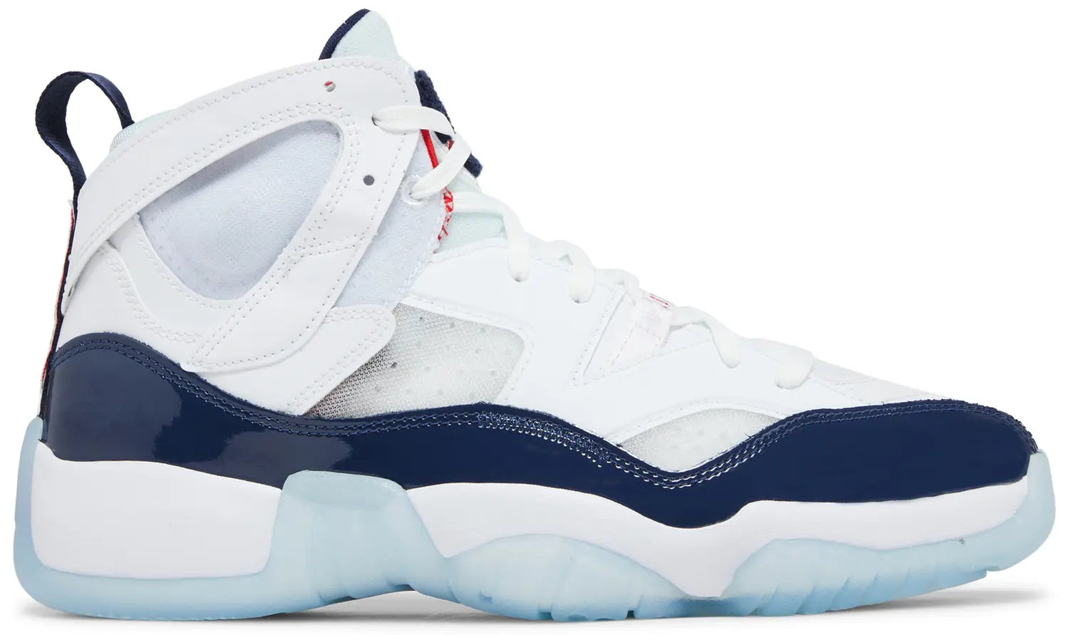 White/Navy-University Red-