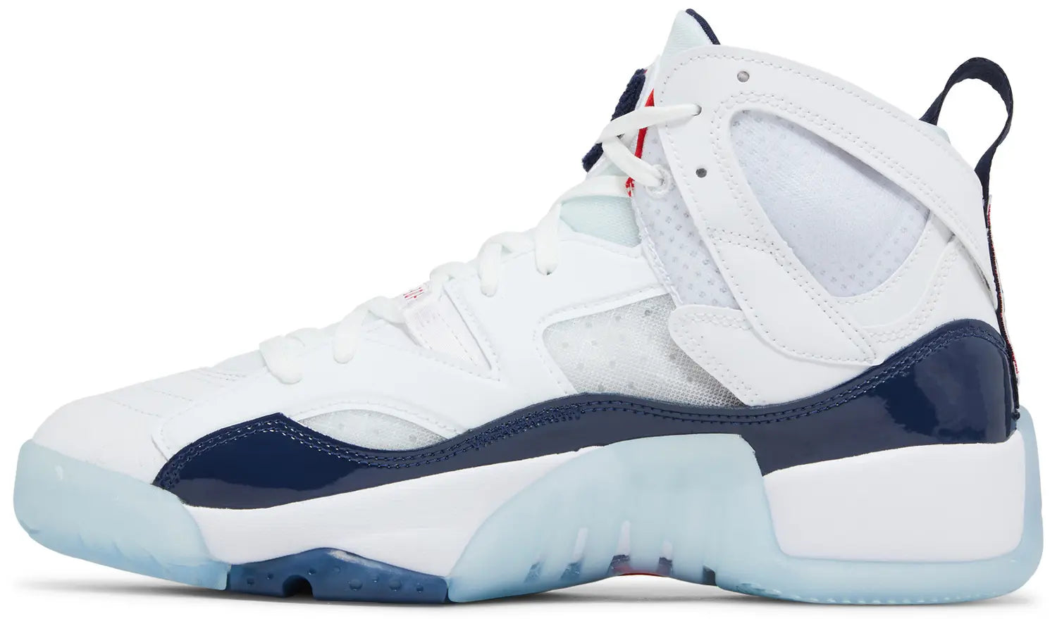 White/Navy-University Red-