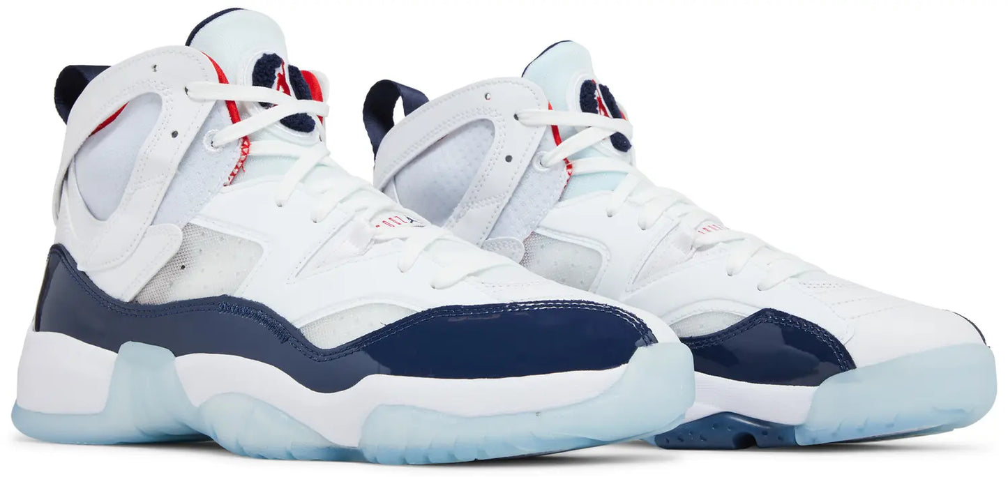 White/Navy-University Red-