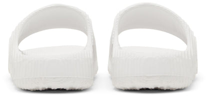 [HQ4672] Mens adidas Adilette 22 'Crystal White / Crystal White / Core Black'