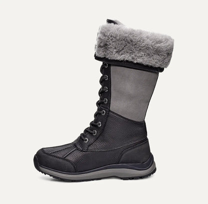 [1095142-blk] Womens Ugg Adirondack Boot Iii 'black' - Black/grey