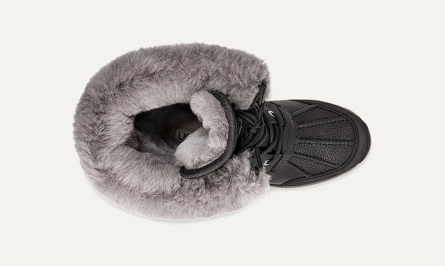 [1095142-blk] Womens Ugg Adirondack Boot Iii 'black' - Black/grey