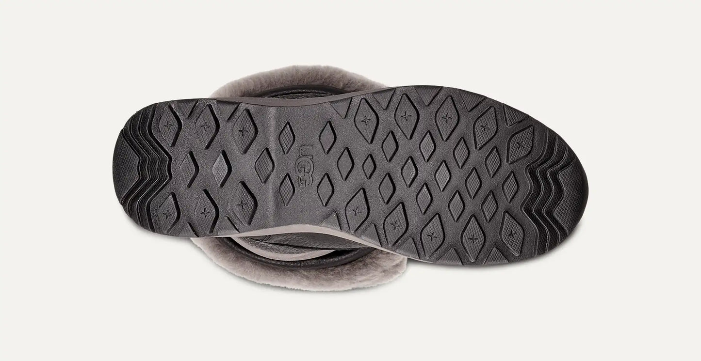 [1095142-blk] Womens Ugg Adirondack Boot Iii 'black' - Black/grey