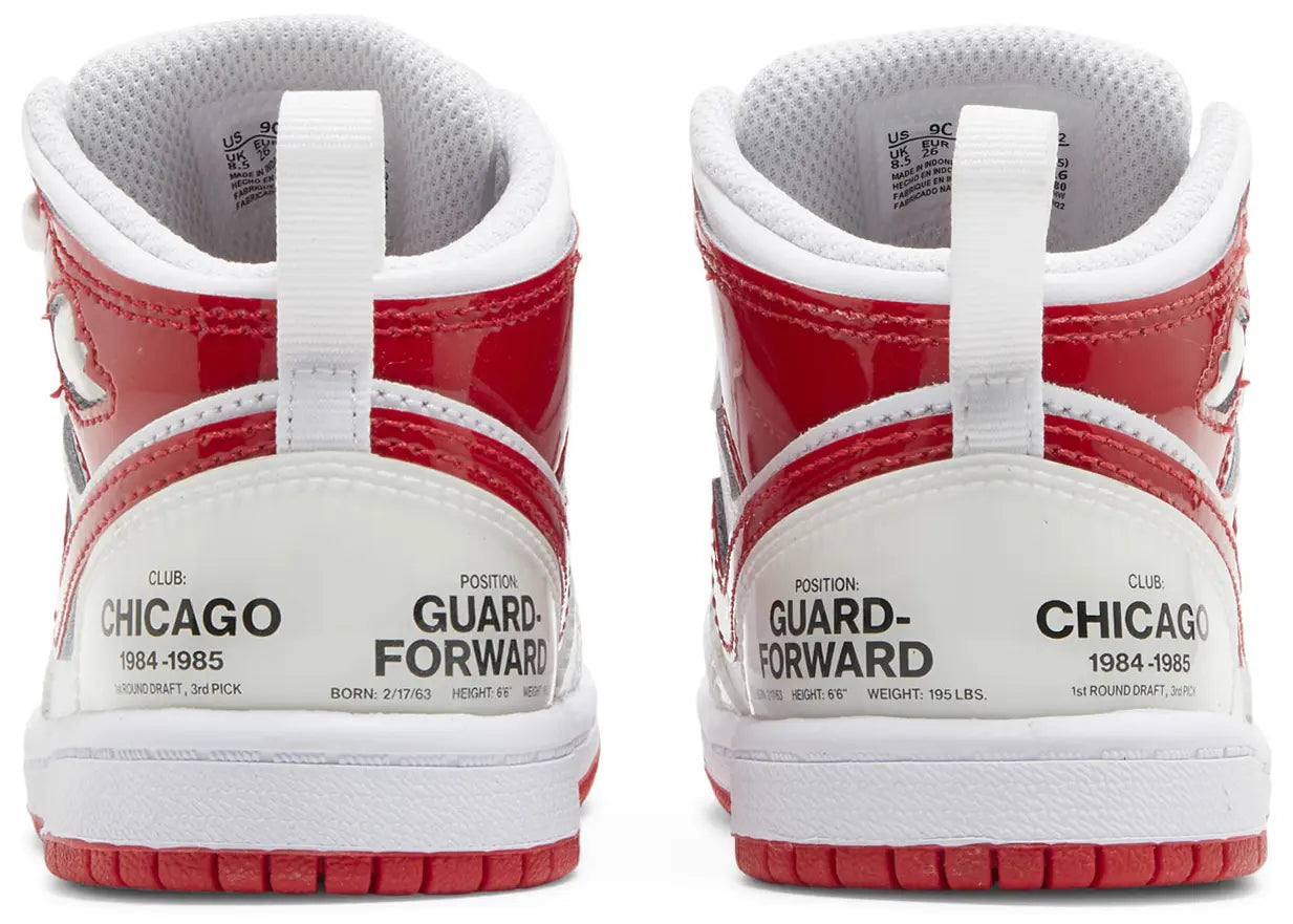 Air Jordan Toddlers Retro 1 Mid Ss 'Rookie Season' Td Sneakers