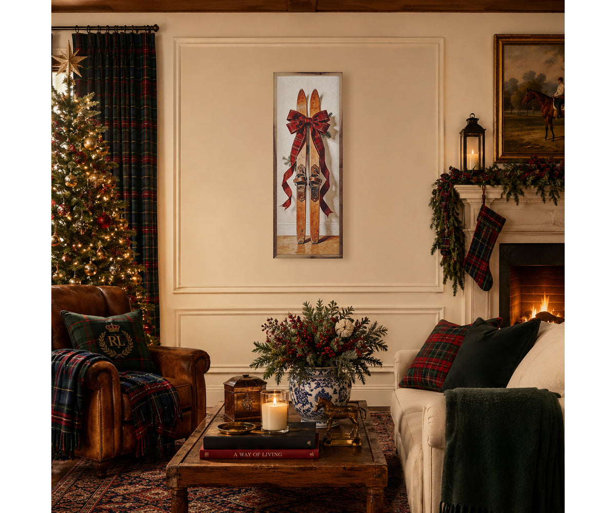 Kendrick Home Antique Skis