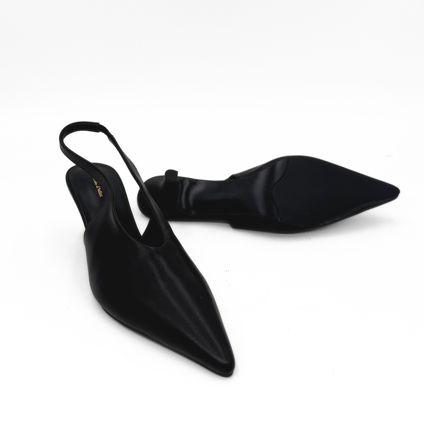 Alix Slingback Pumps - Black