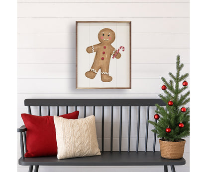 Kendrick Home Christmas Gingerbread Man