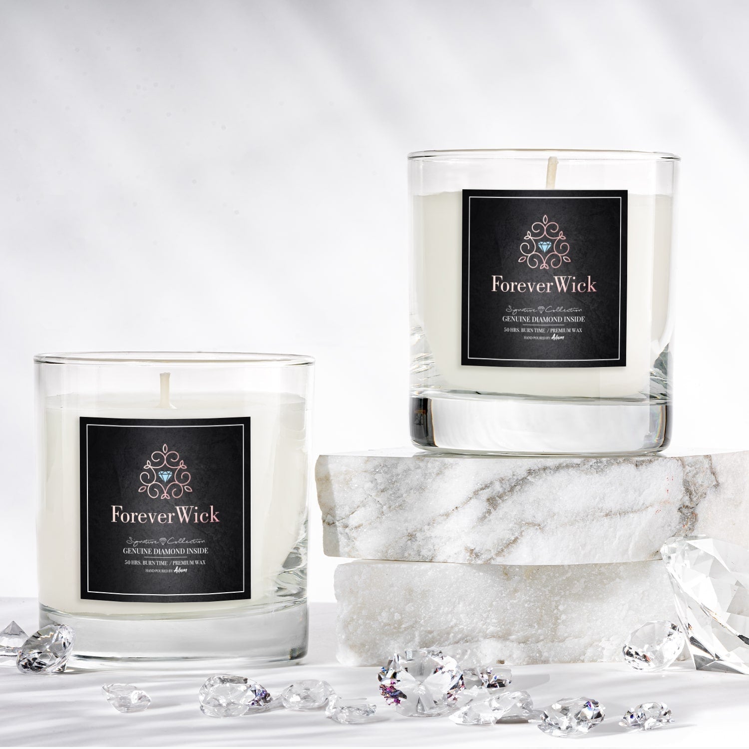 Diamond Candle-