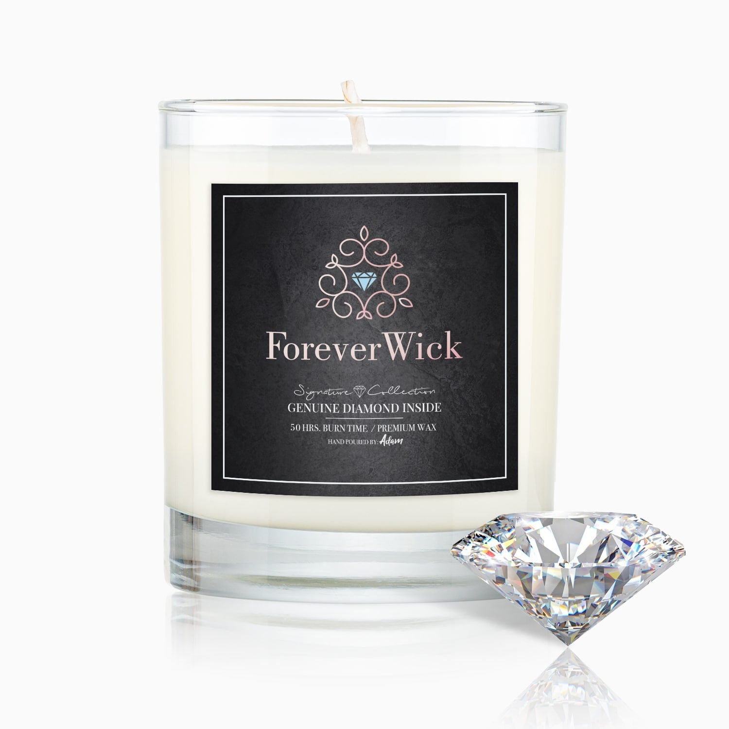 Diamond Candle-