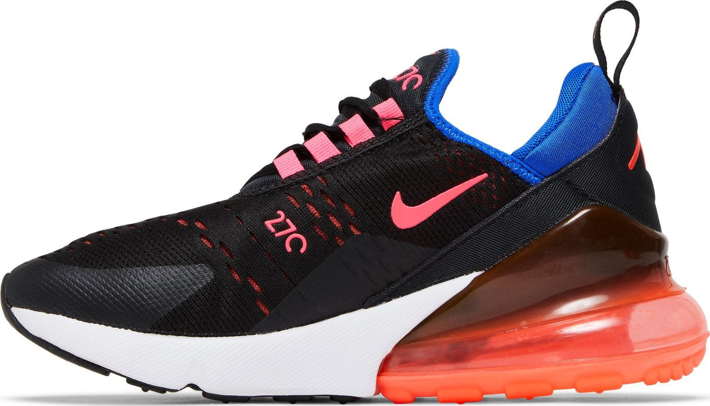 Nike Women's Air Max 270 'Black Bright Crimson' Sneakers