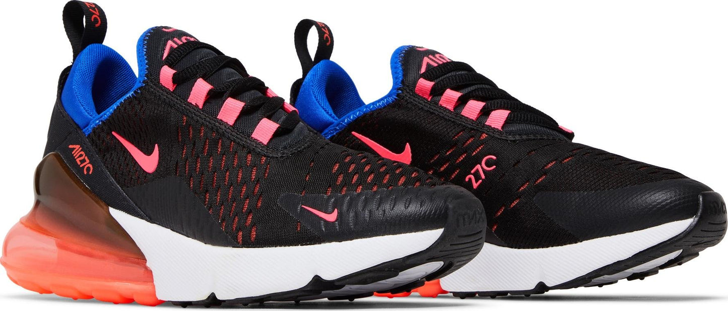Nike Women's Air Max 270 'Black Bright Crimson' Sneakers