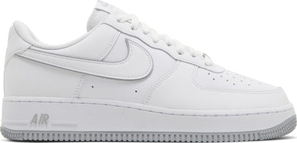 Nike Men's Air Force 1 '07 Low 'White Wolf Grey Sole' Sneakers