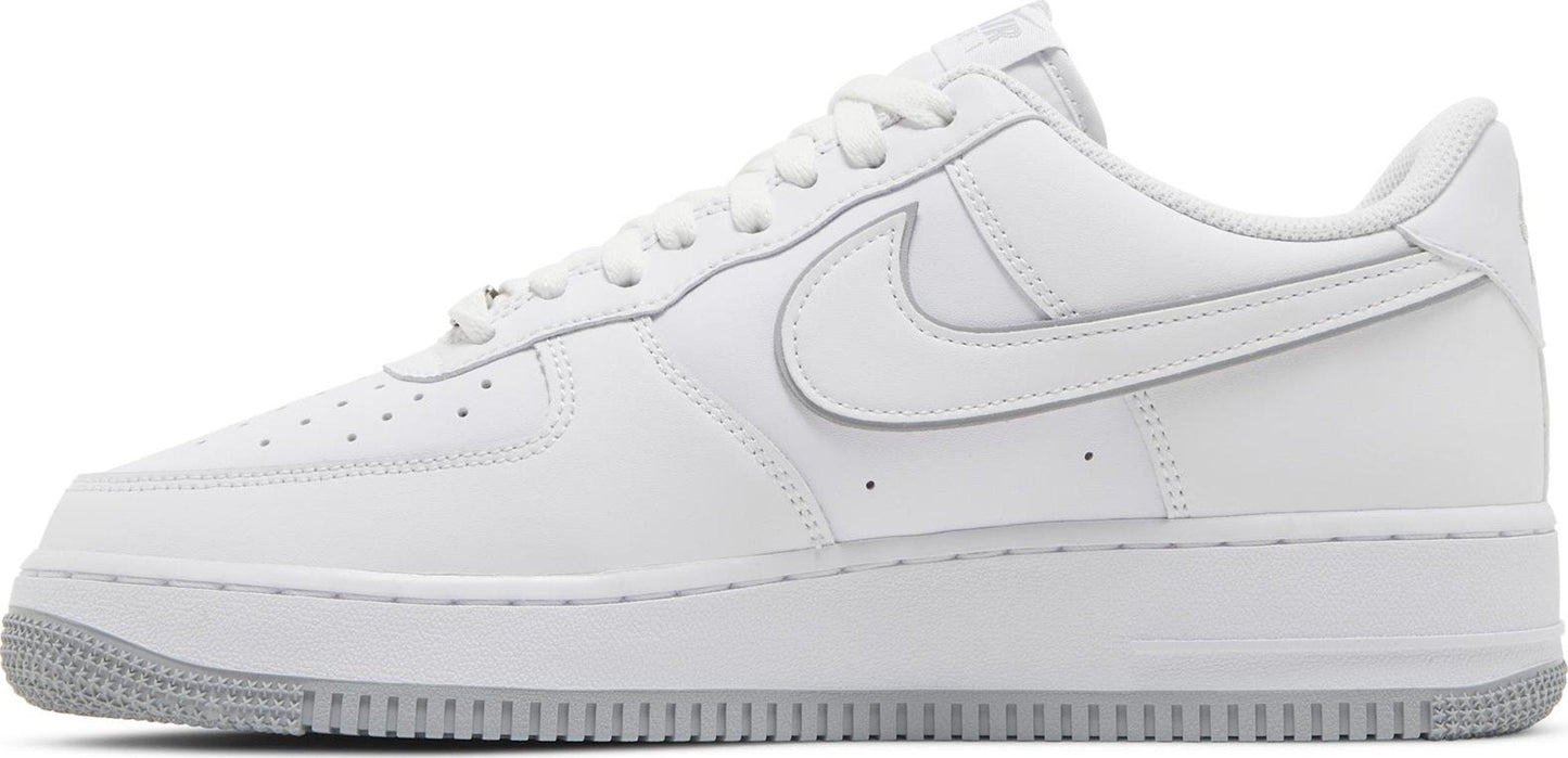 Nike Men's Air Force 1 '07 Low 'White Wolf Grey Sole' Sneakers