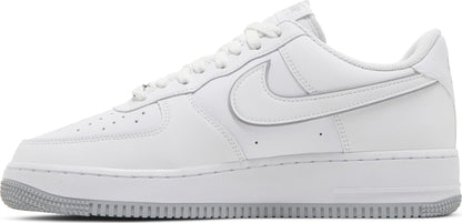 Nike Men's Air Force 1 '07 Low 'White Wolf Grey Sole' Sneakers