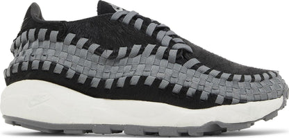 Nike Women's Air Footscape Woven 'Black Smoke Grey' Sneakers