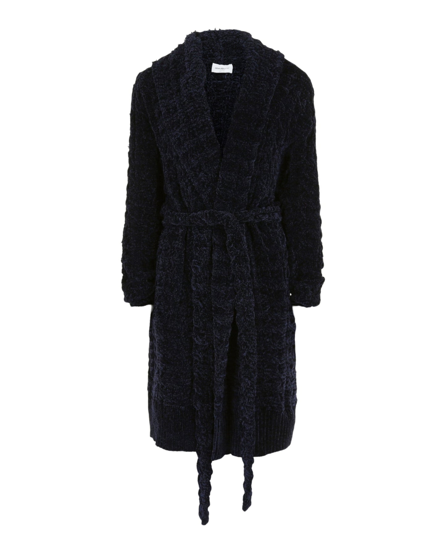 Ferragamo Chenille Knit Cardigan