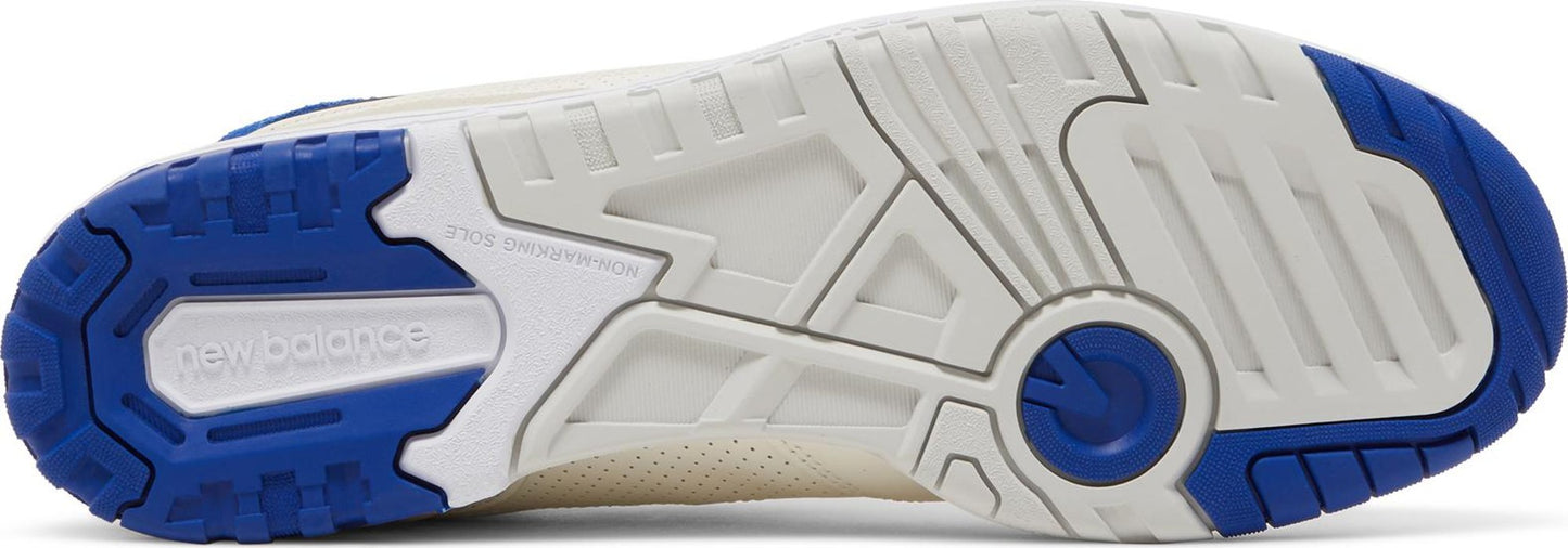 New Balance Men's 550 'Sea Salt Team Royal' Sneakers