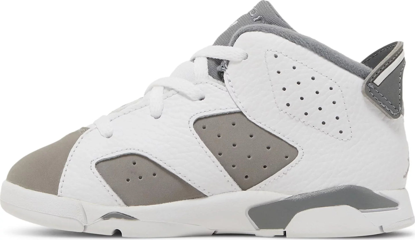 Air Jordan Toddlers Retro 6 'Cool Grey' Td Sneakers