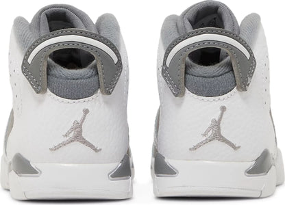 Air Jordan Toddlers Retro 6 'Cool Grey' Td Sneakers