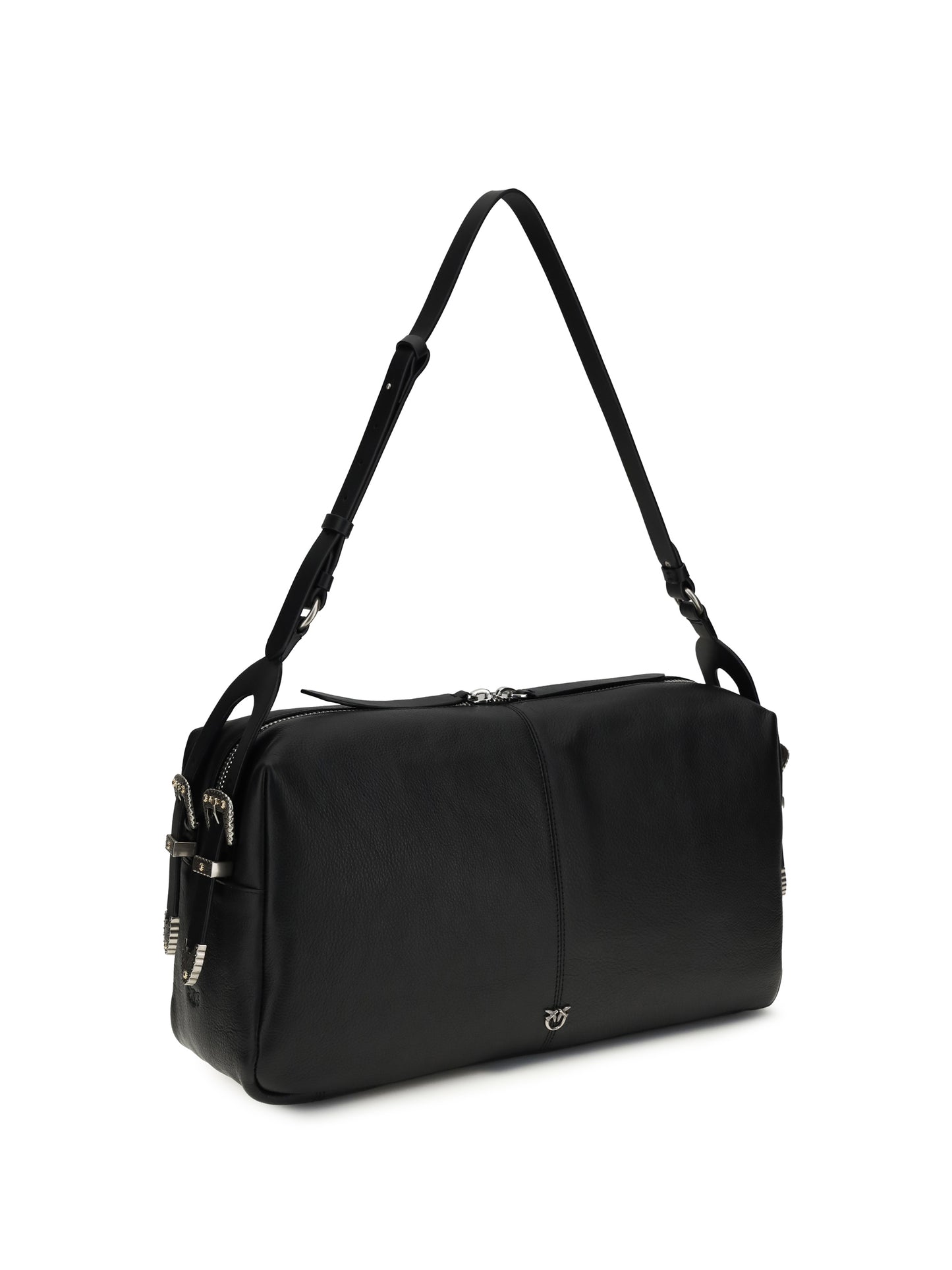 Shoulder Bag Keeper Black Leather