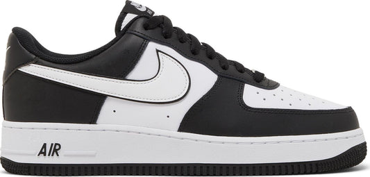 Nike Men's Air Force 1 Low '07 'White Swoosh Panda' Sneakers