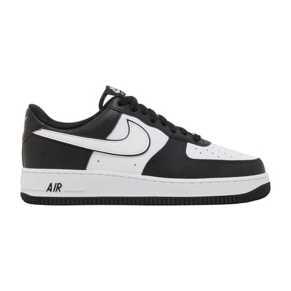 Nike Men's Air Force 1 Low '07 'White Swoosh Panda' Sneakers