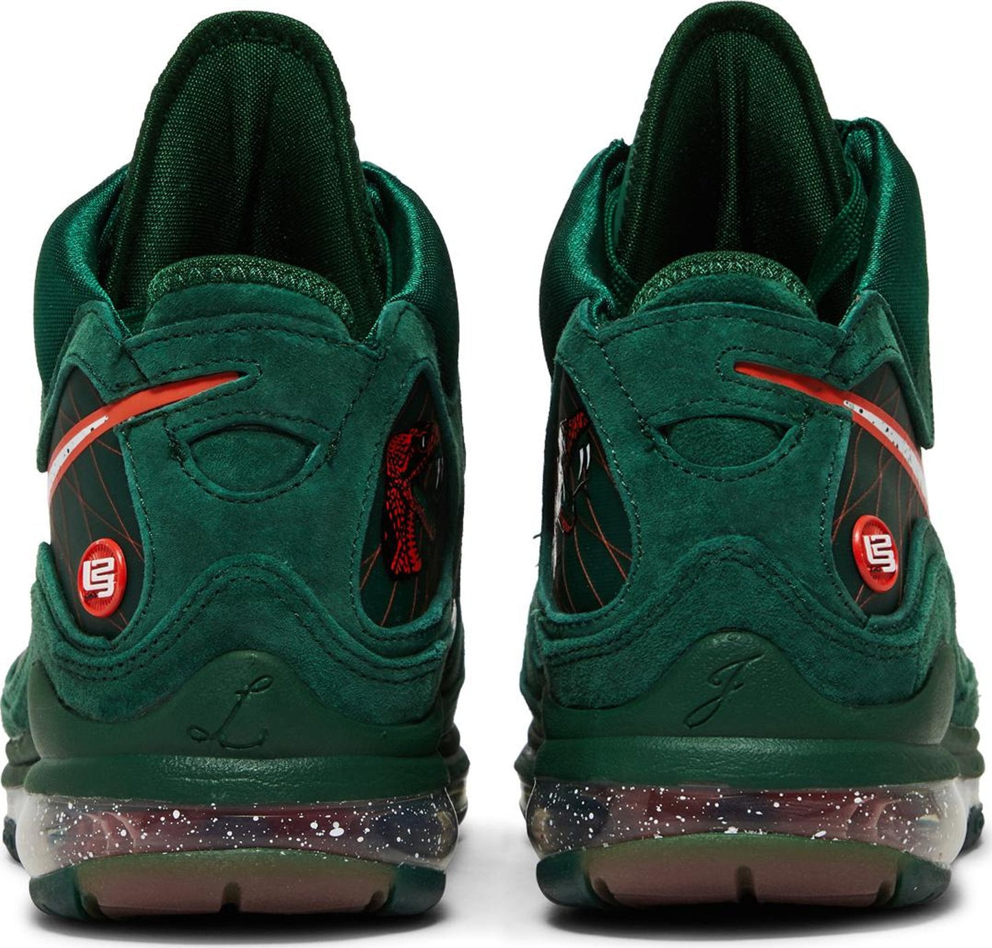 Nike Men's Lebron 7 'Florida A&M University Gorge Green' Sneakers