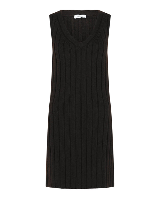 Ferragamo Ribbed Knit Dress