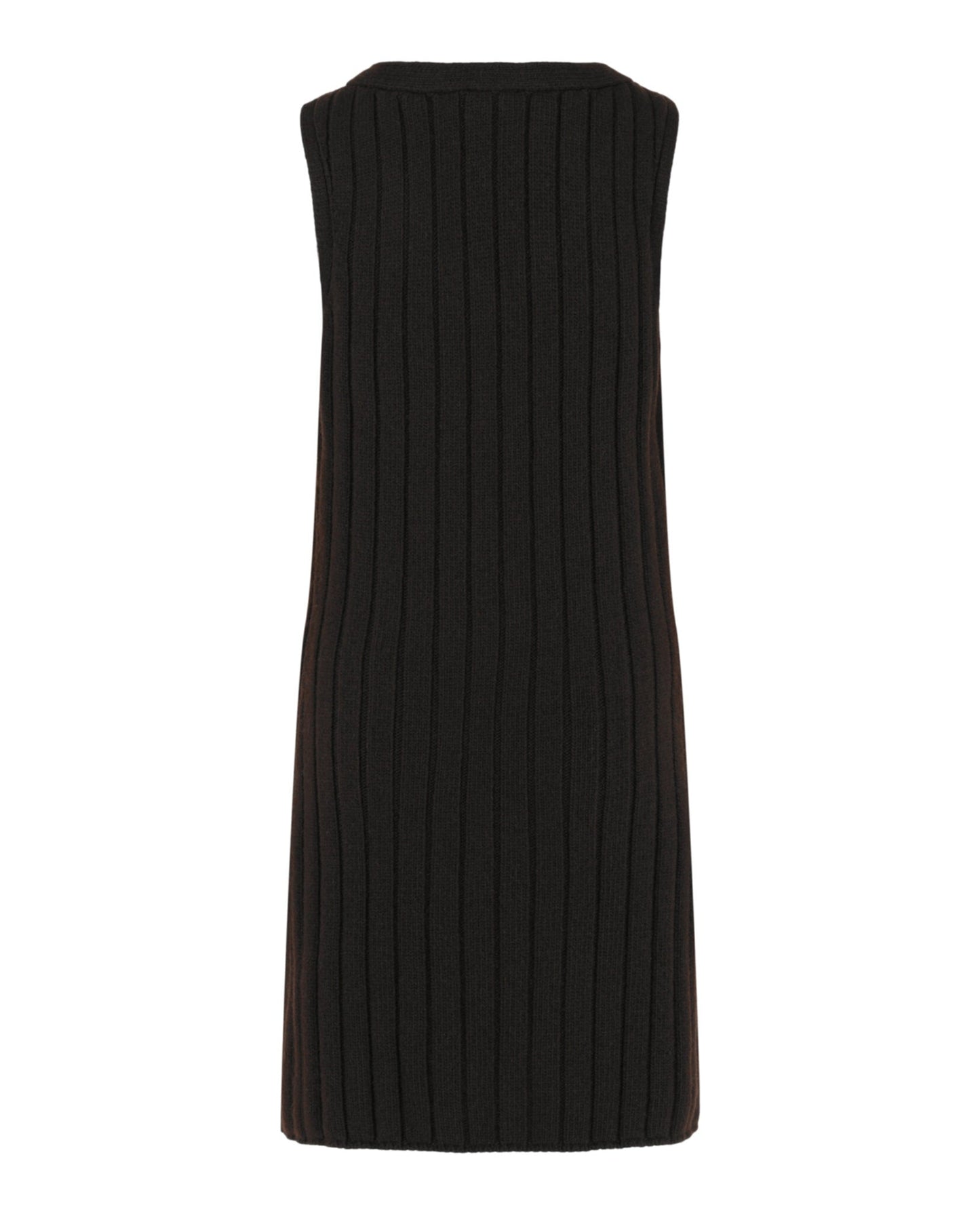 Ferragamo Ribbed Knit Dress