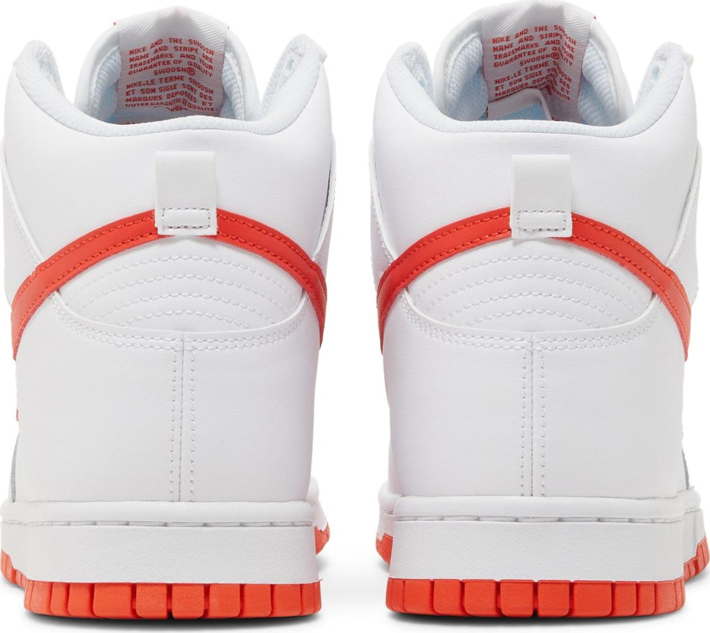 Nike Men's Dunk High 'White Picante Red' Sneakers