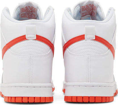 Nike Men's Dunk High 'White Picante Red' Sneakers