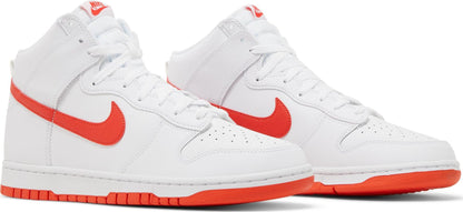 Nike Men's Dunk High 'White Picante Red' Sneakers